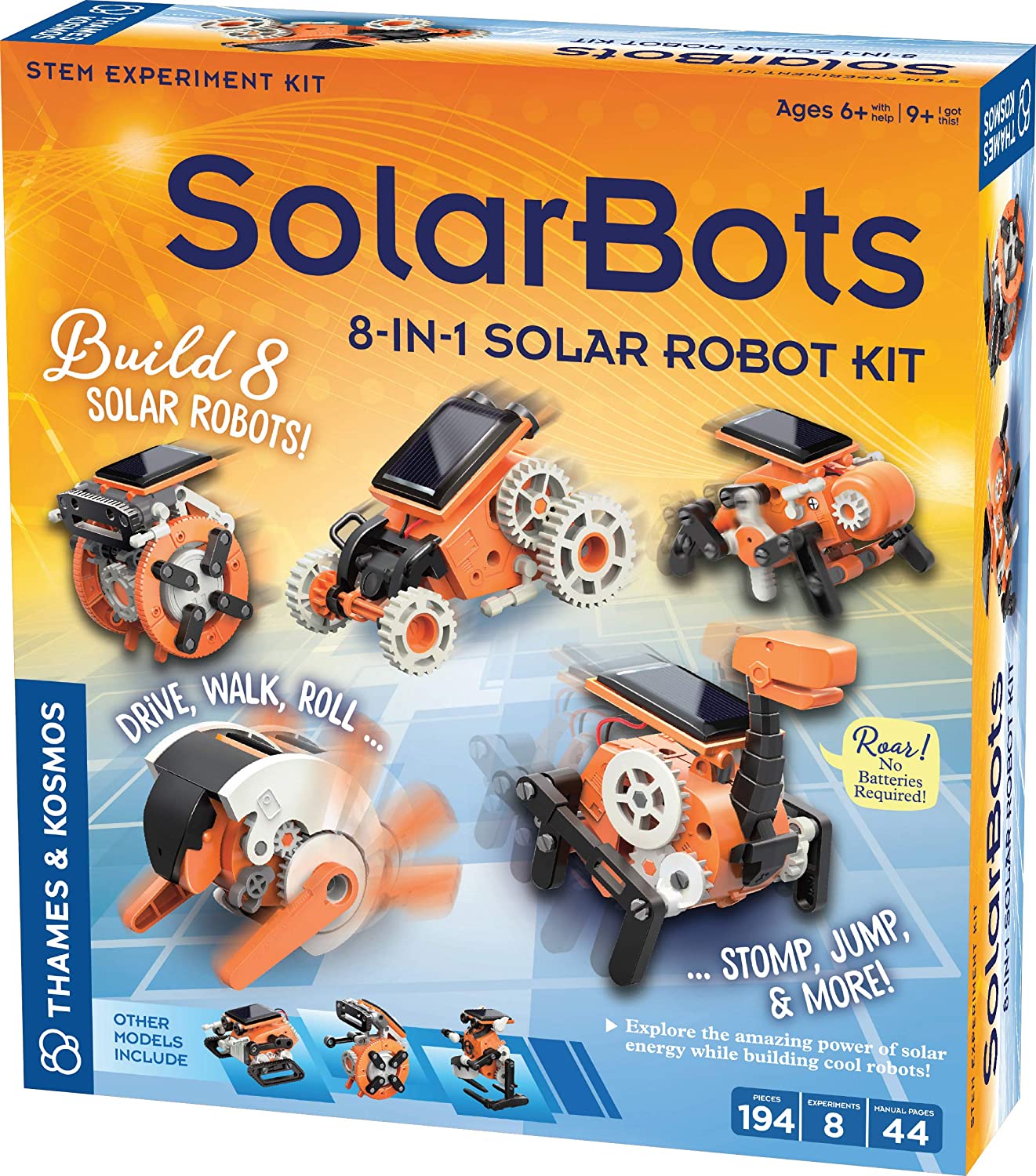 SolarBots 8-in-1 Solar Robot