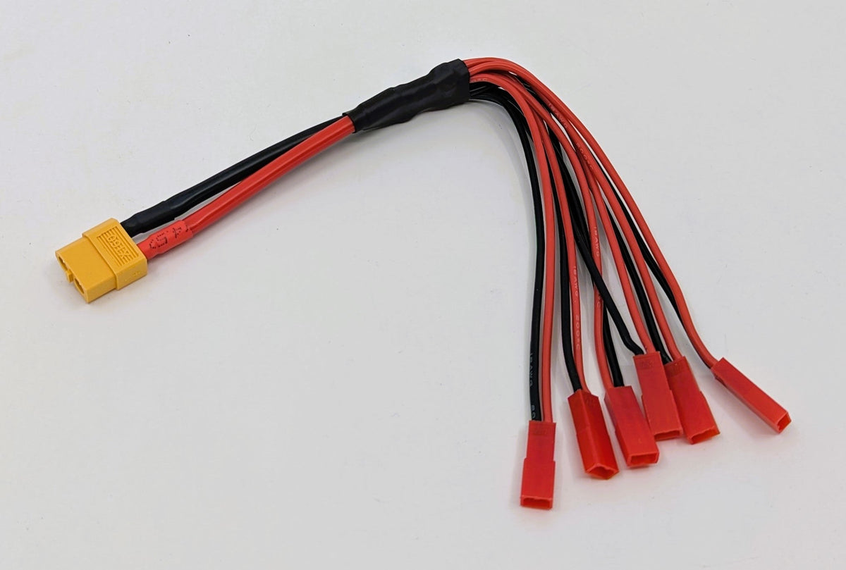 Parallel (6x) JST Charge Cable