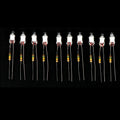 Neon Indicator Light Bulbs 10-Pack | 220V with Built-In Resistor