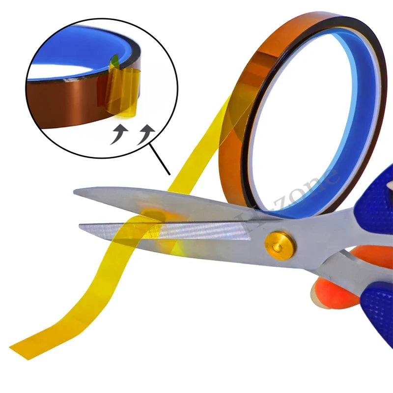 High Temperature Polyimide Tape | 400°C Heat Resistant Insulation Tape for PCB Circuit Board Battery Repair