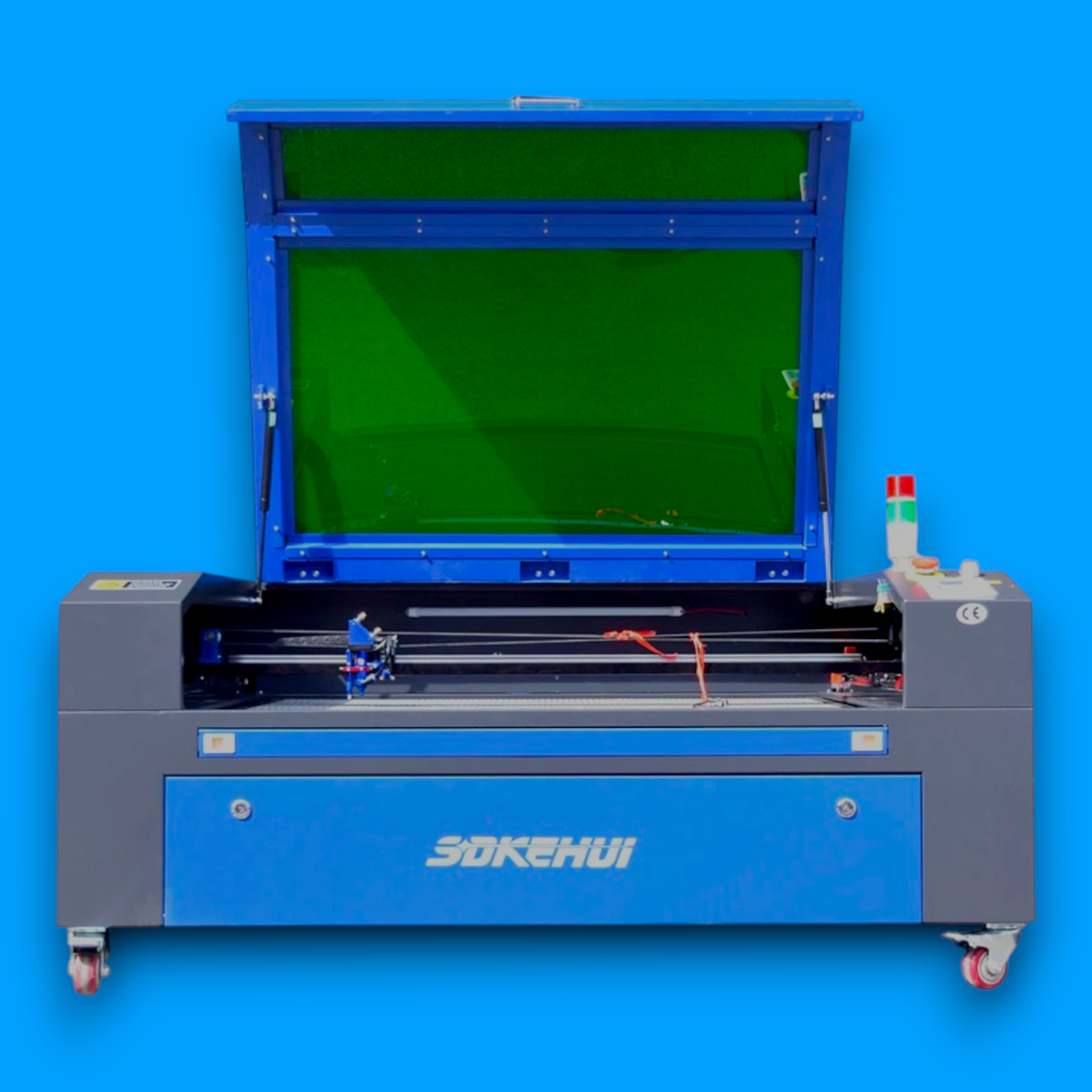 100W 39.4" × 31.5" CO2 Laser Cutter